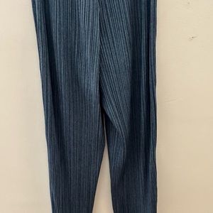 Issey Miyake Please Please denim blue pants